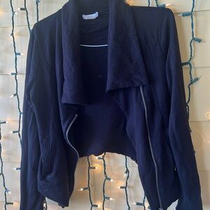 dahlia black jacket super soft
